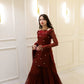 BL-MAROON GHARARA FIT